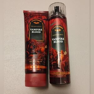Vampire Blood Bath And Body Works Lot Of 2